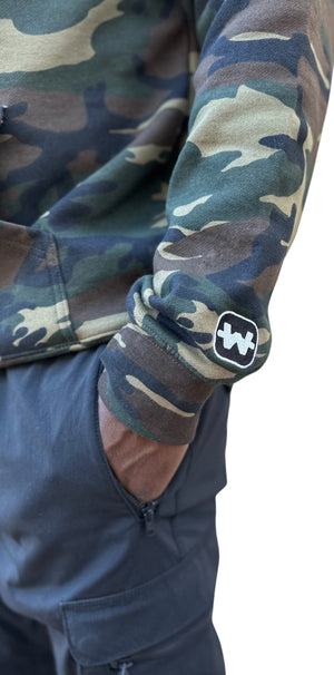 camo love hoodie