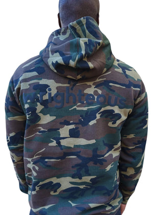 camo love hoodie